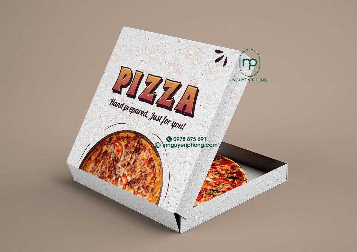 Hộp đựng pizza cao cấp